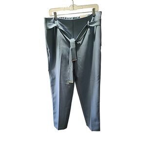 Jules & Leopold Pull On‎ High Waist Dress Pants Women's Blue Large